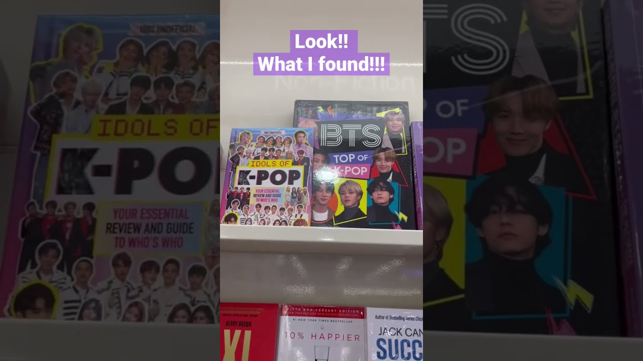 BTS book at POPULAR book store #bts #btsshorts #btsarmy #books #idol
