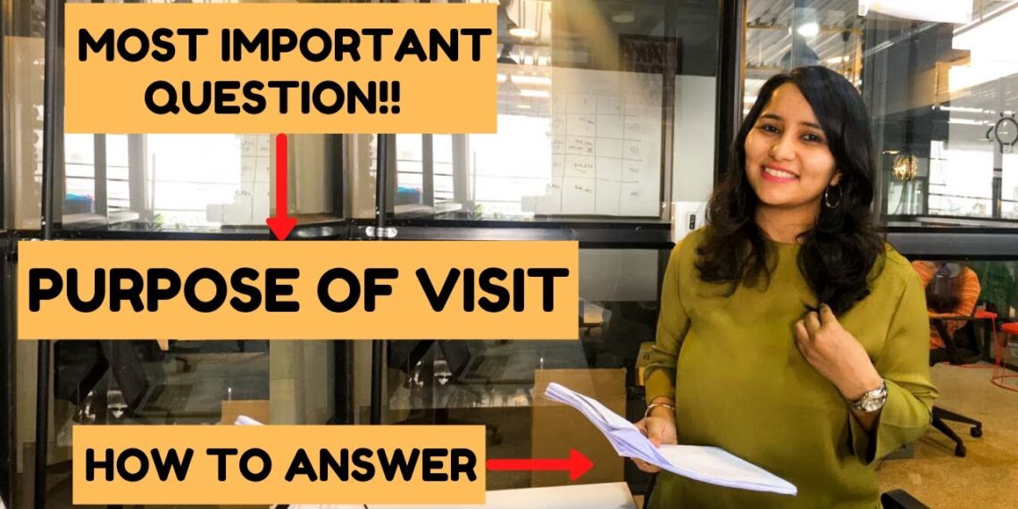 How to answer – PURPOSE OF VISIT | USA B1 Visa Interview questions For Indians 2023 | Shachi Mall
