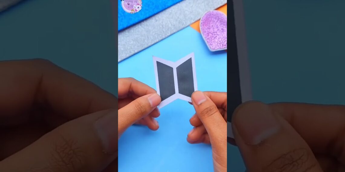 DIY BTS BOOK MARK… HOW TO DRAW BOOKMARK…. VERY EASY… TRY  IT