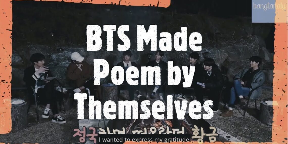 [ENGSUB] BTS Made Poem by Themselves