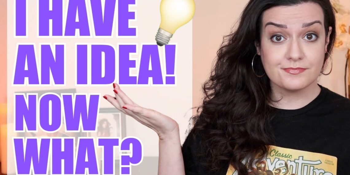 How to Turn an Idea Into a Book