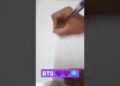 💜BTS writing calligraphy 💜💜💜💜🔮🔮😊 💜BTS writing calligraphy 💜💜💜💜🔮🔮😊