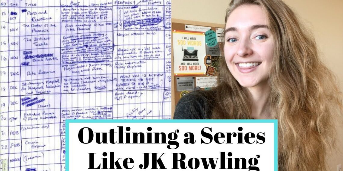 Pantser Tries Plotting Like JK Rowling // Outlining A Book Series // WRITING EXPERIMENT
