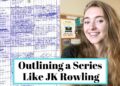 Pantser Tries Plotting Like JK Rowling // Outlining A Book Series // WRITING EXPERIMENT