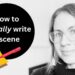 How to *actually* write a scene for a fiction book