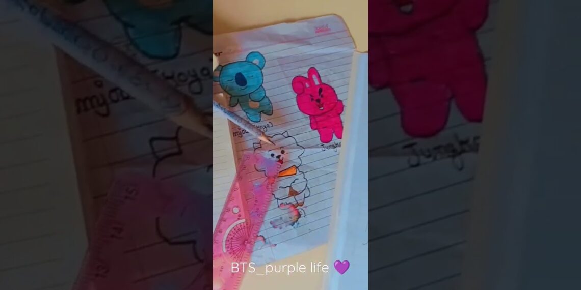 i write jungkook cute name 💜 tell me who’s BTS next name i wrote in my diary 💜 💜#bts#shorts#trinding