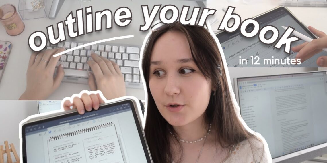 OUTLINE YOUR BOOK IN 12 MINUTES ✨🤓 (plotting process explained *for beginners*) #wracon