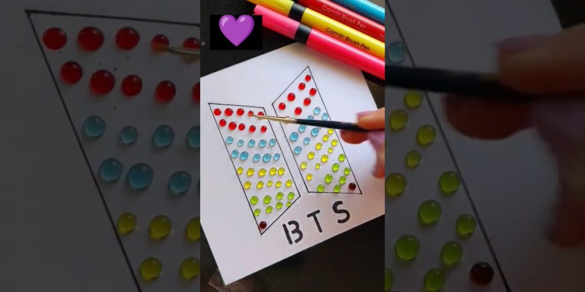 BTS π#shorts #craft #satisfying #asmr #bts BTS π#shorts #craft #satisfying #asmr #bts