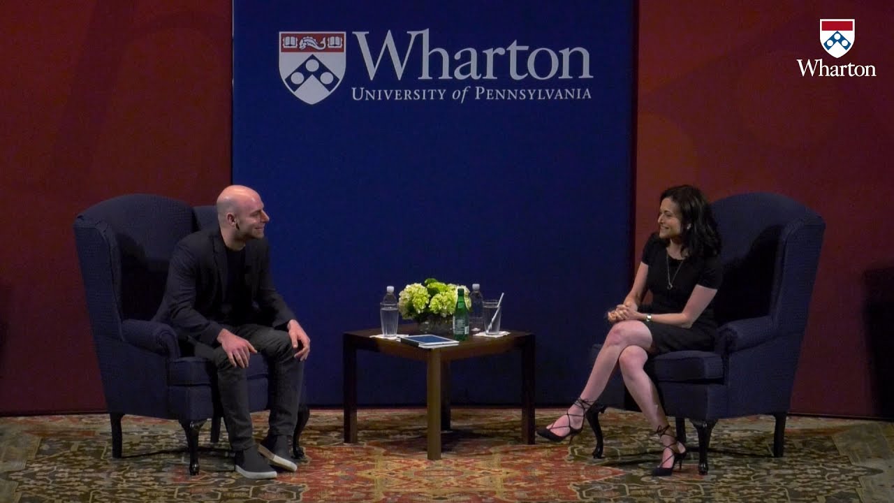 Sheryl Sandberg and Adam Grant Interview on ‘Option B’ Book Sheryl Sandberg and Adam Grant Interview on ‘Option B’ Book