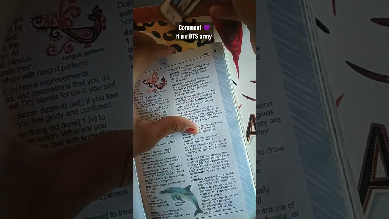 BTS 💜V💜 Bookmark, comment 💜 army if u want more craft of BTS #bts #btsarmy #shortsvideo  #artncraft