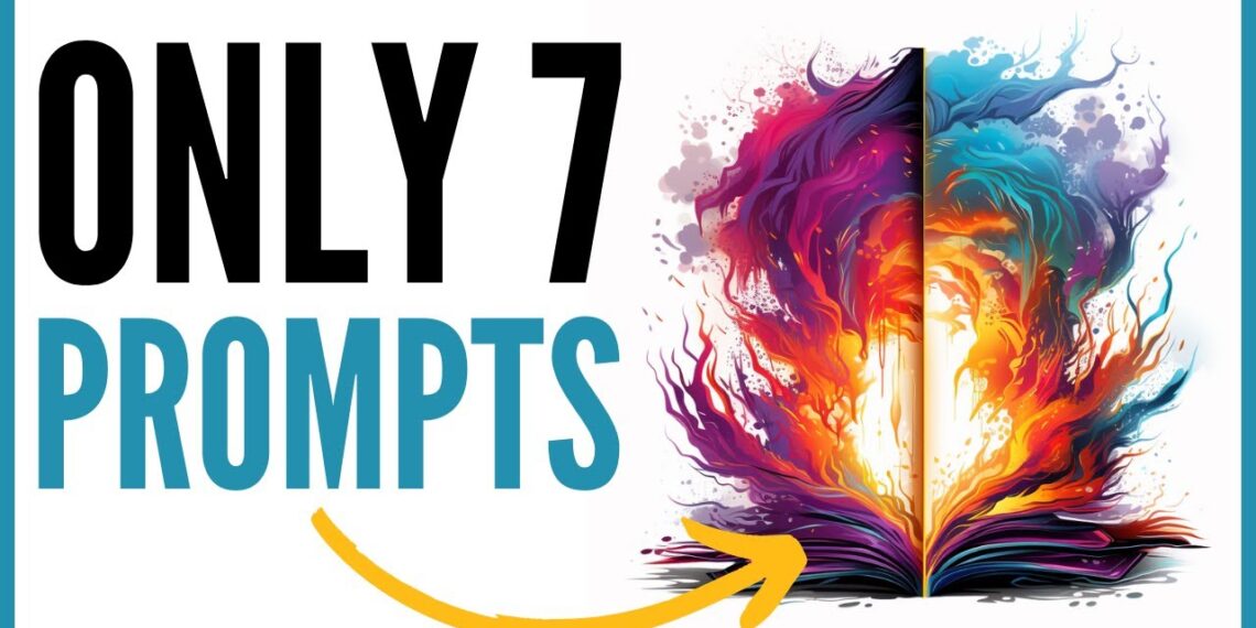 The Only 7 Prompts AI Authors Need to Write Their First Book