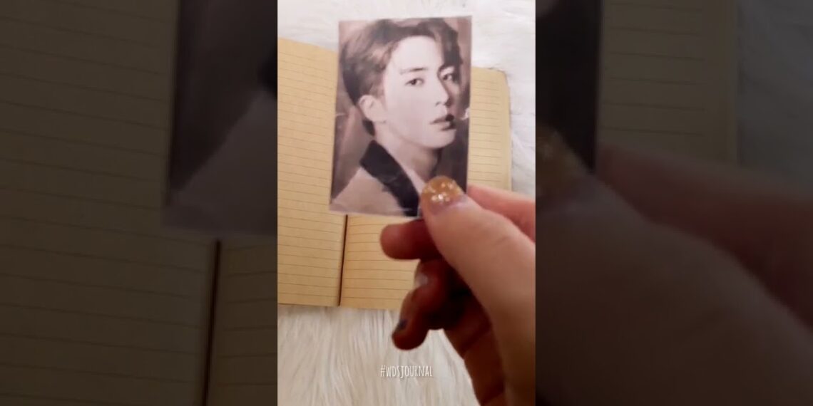 WWH Aesthetic journal #shorts #bts #jin #journaling #vintage #aesthetic