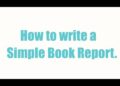 How to Write a Simple Book Report How to Write a Simple Book Report