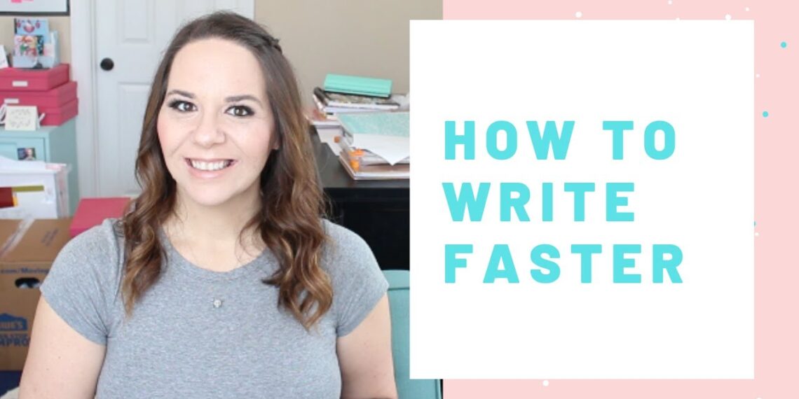 How To Write Your Book Faster