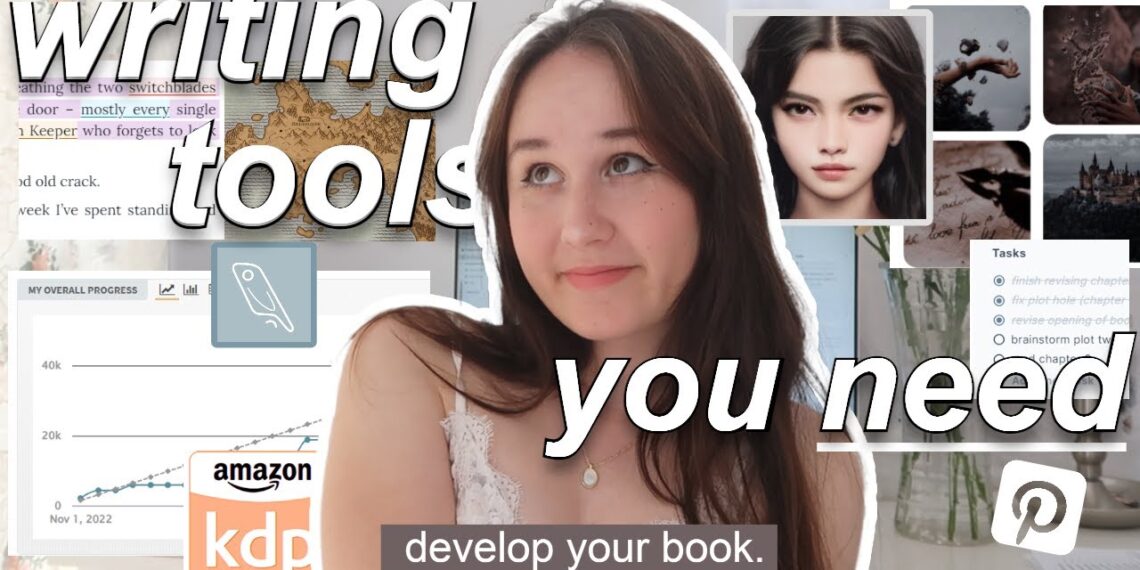 WRITING tools + platforms YOU *NEED* ₊📖˚✨ (develop, write and edit your book easy) for beginners