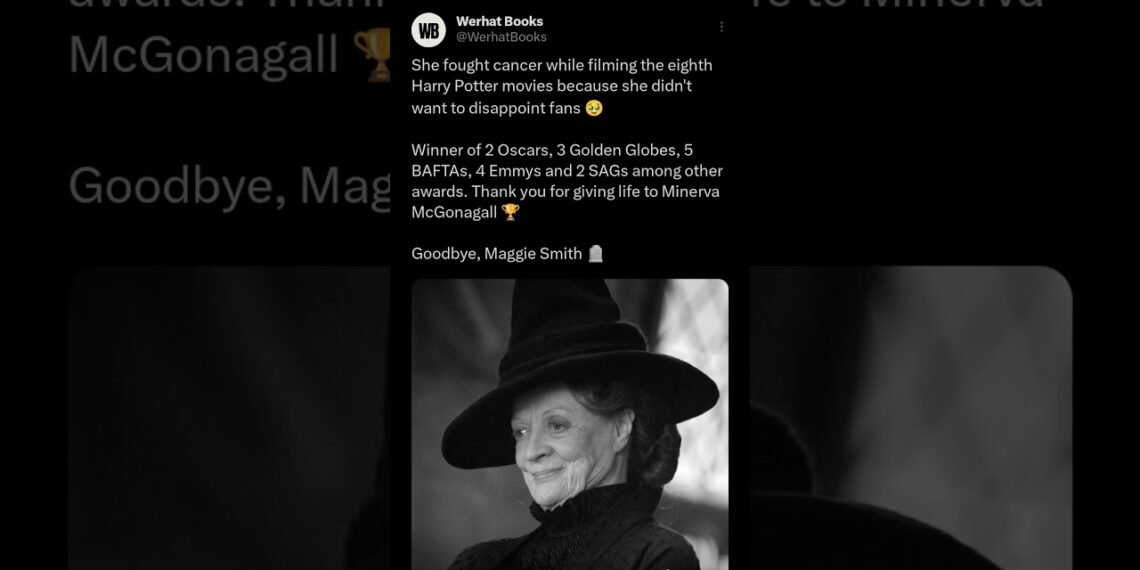 She fought cancer while filming the eighth Harry Potter movies because she didn’t want to disappoint