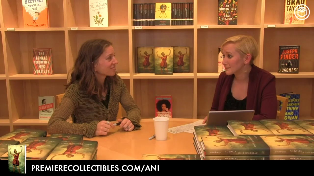 Ani DiFranco Book Signing & Interview | “No Walls and the Recurring Dream”