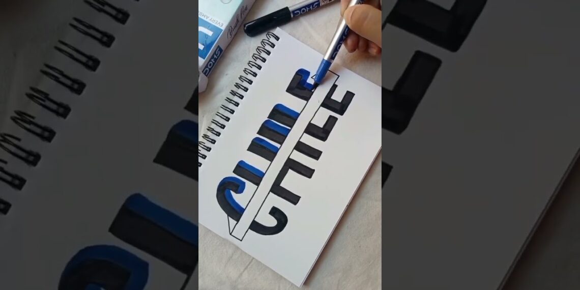 Brush lettering ✨|| chile|| #satisfying #art #bts #lettering #quotes #artist #viral #life #subscribe