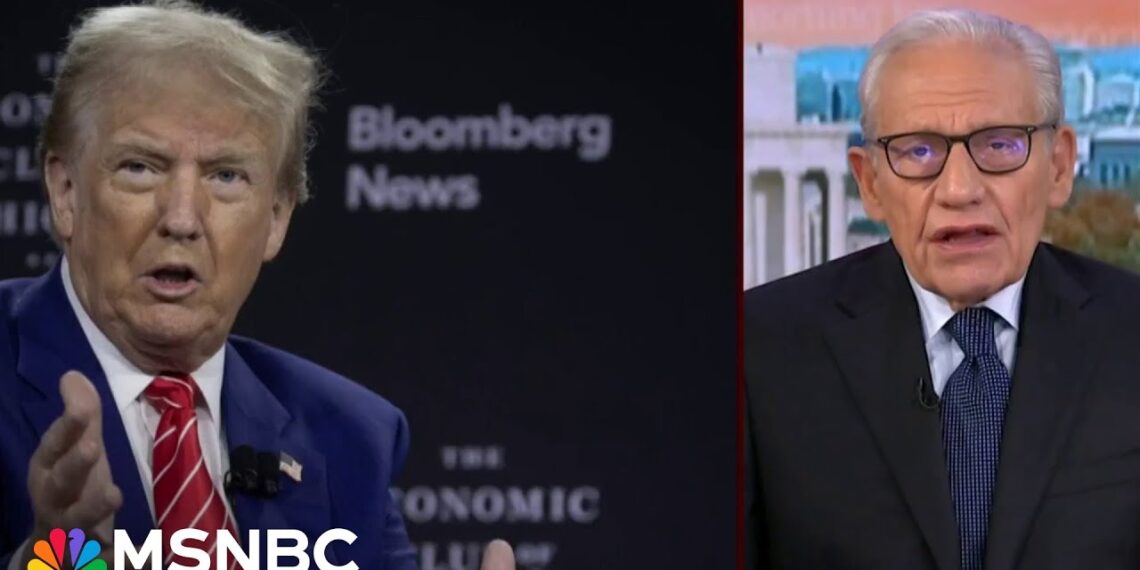 Bob Woodward on Trump’s violent rhetoric: He wants to show he’s tough