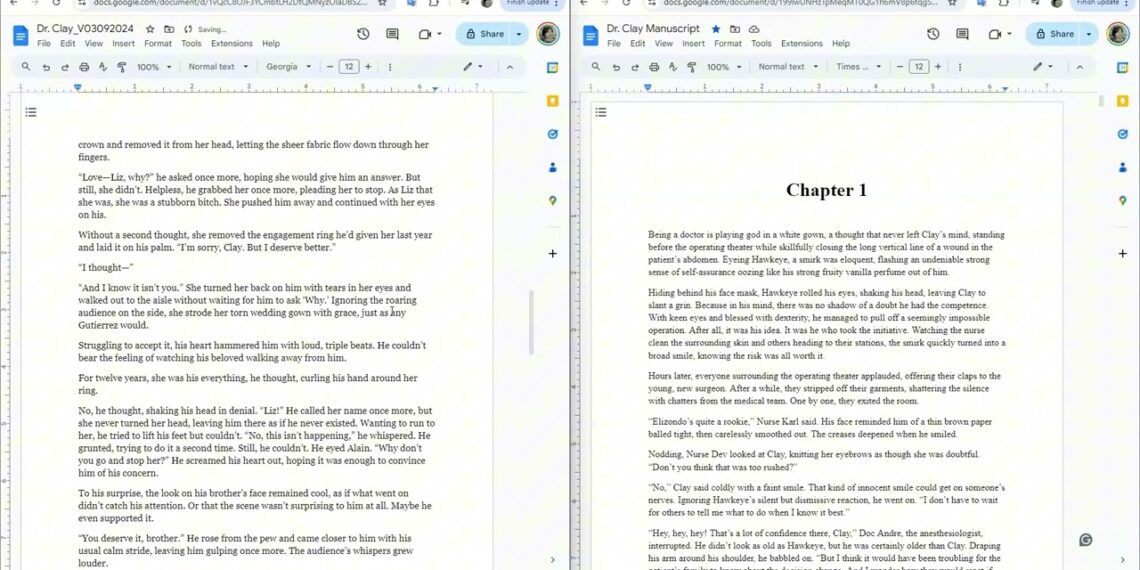 Watch me write – Author BTS – Live Writing Episode 1 #mgaspary