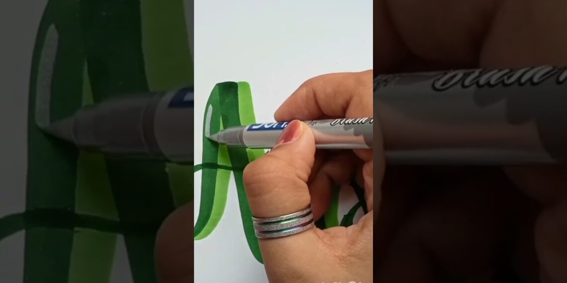 Hi ‘Aashi’ #calligraphy #shorts #viral #lettering #bts