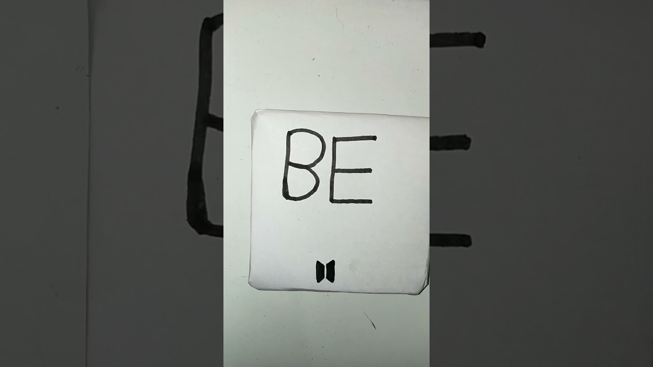 # easy # BTS ARMY # BTS room decor # BE # shorts #cute #subscribe # Naina Goyal 💜