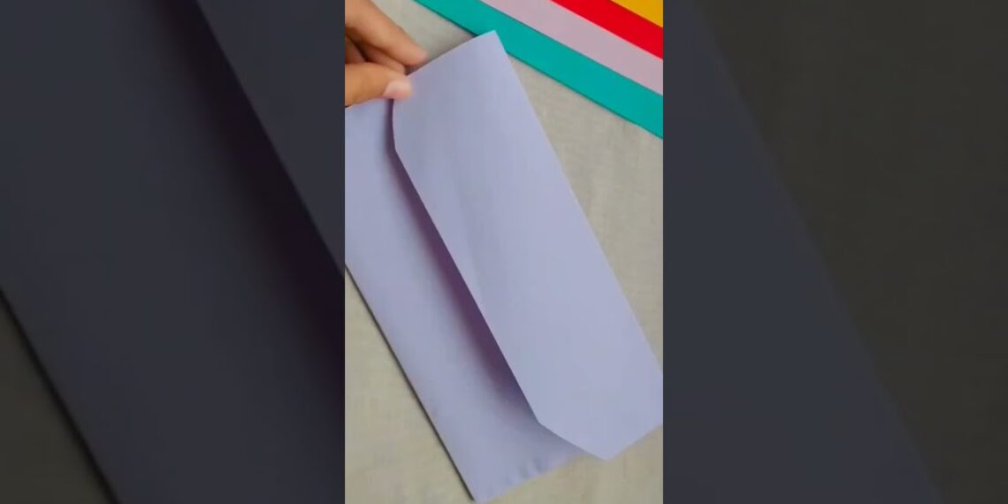 How to make BTS paper pouch۔۔۔۔۔💜 #youtubeshorts #diycrafts #btscraft