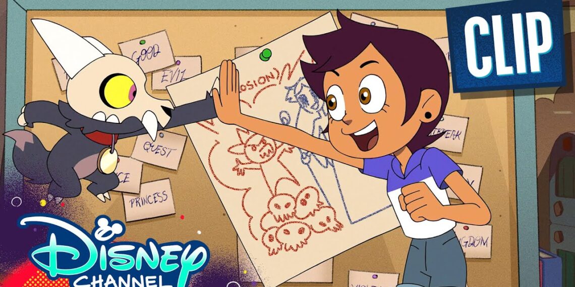 Luz and King Write a Book 📚 | The Owl House | Disney Channel