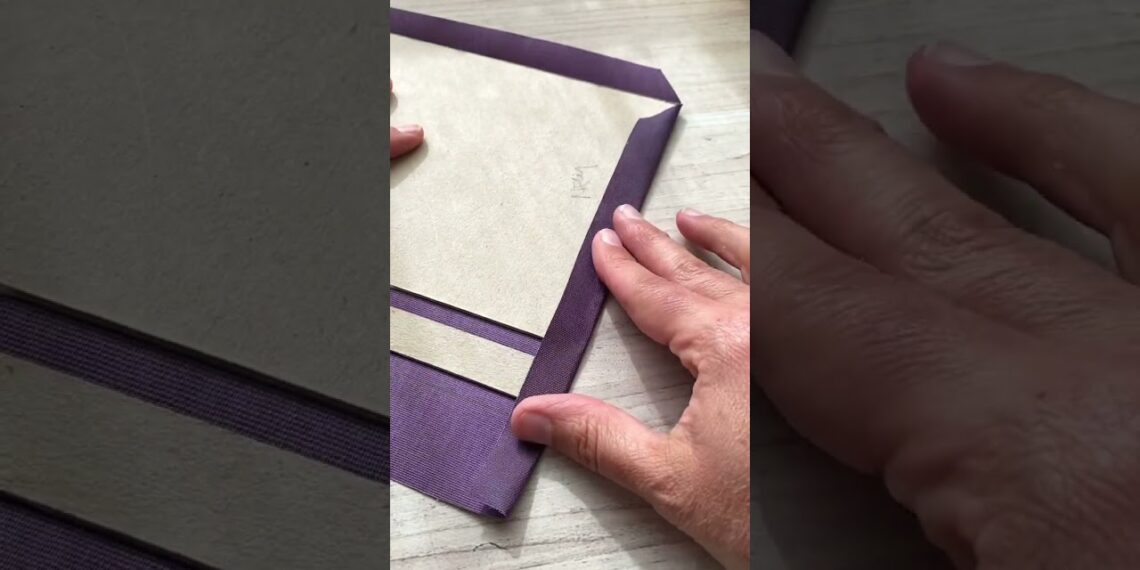 📚 Traditional Binding [ ASMR ] 👉🏻 Part of the process