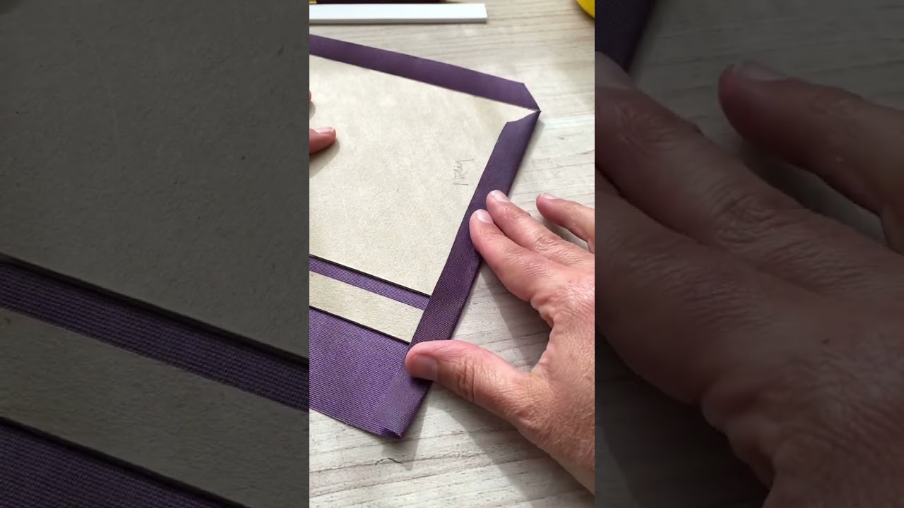 📚 Traditional Binding [ ASMR ] 👉🏻 Part of the process