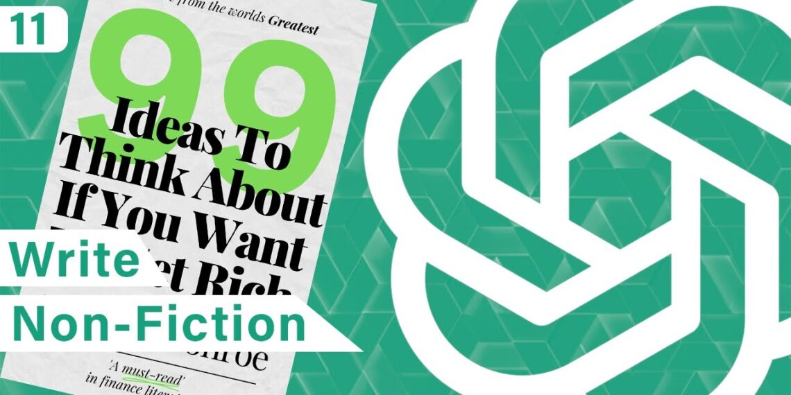 How to Write a Non-Fiction Book with ChatGPT