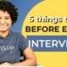 5 things to do BEFORE EVERY Interview | Ace your Interviews #shorts