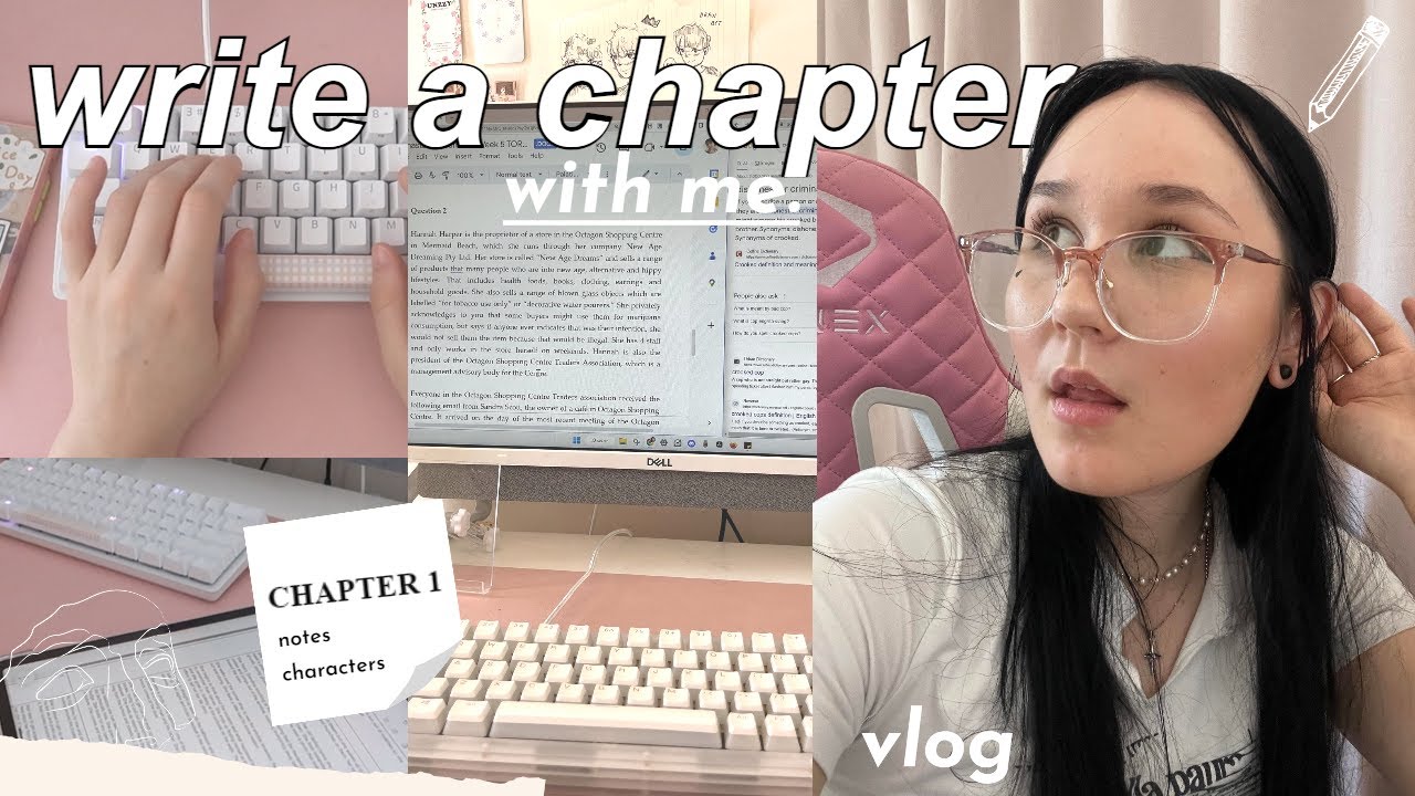 write a book chapter with me VLOG ₊˚.🗨️✒️ + attempting a new way to write *faster* write a book chapter with me VLOG ₊˚.🗨️✒️ + attempting a new way to write *faster*