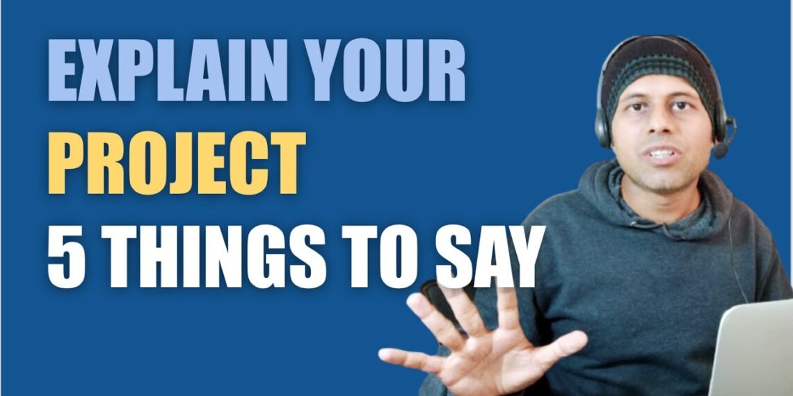 #AskRaghav | How to explain your project in an interview | 5 Points |