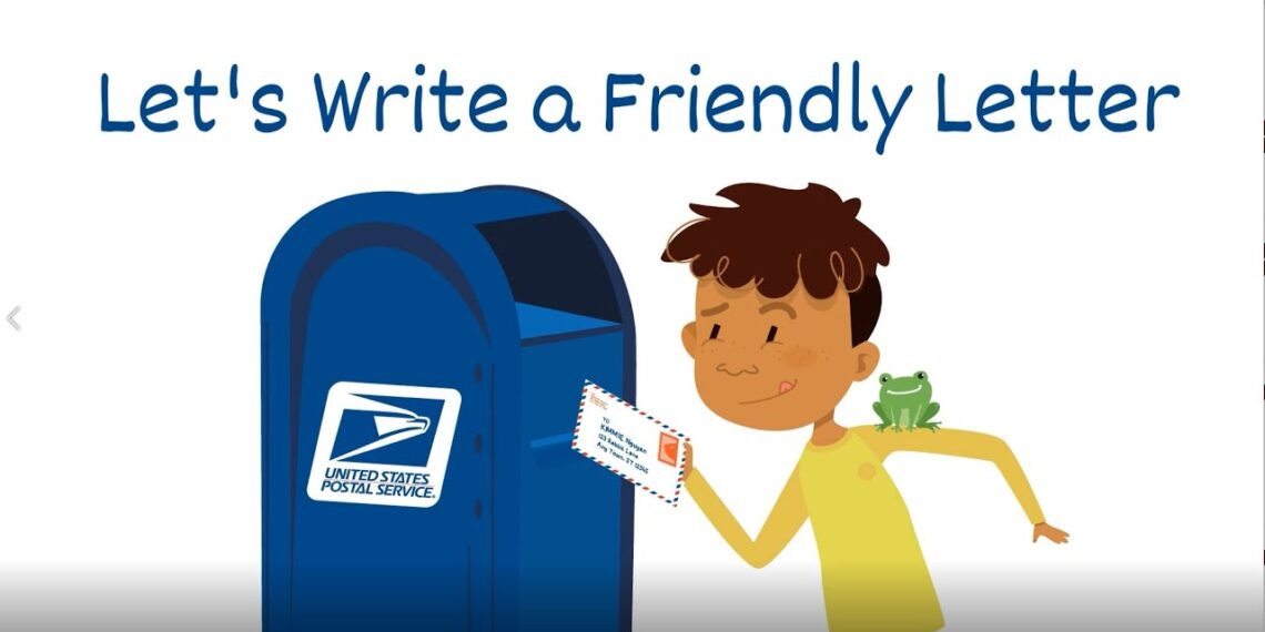 How to Write a Friendly Letter