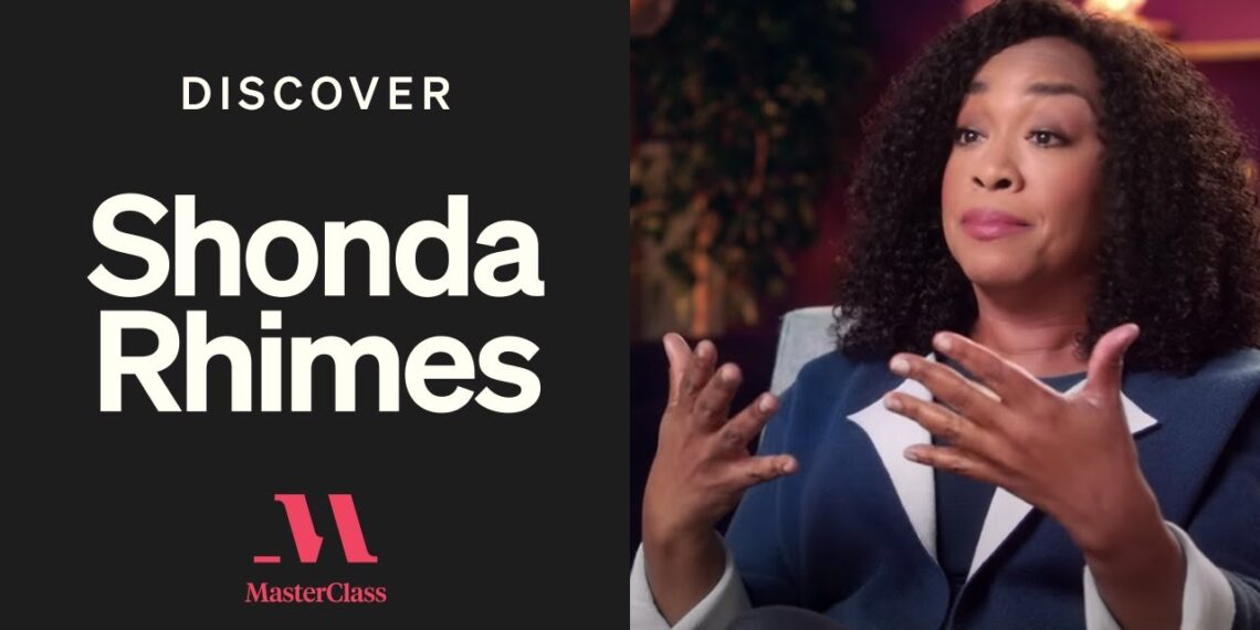 How to Write a TV Pilot with Shonda Rhimes | Discover MasterClass | MasterClass
