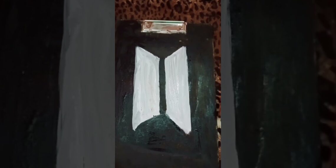 #diy || converting old exam pad into BTS exam pad #short #youtubeshorts #ytshorts #bts #btsarmy