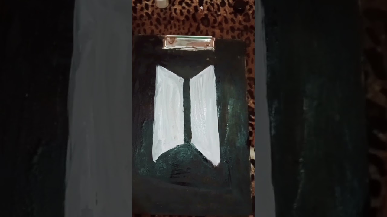 #diy || converting old exam pad into BTS exam pad #short #youtubeshorts #ytshorts #bts #btsarmy