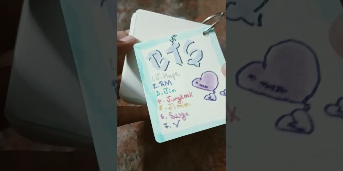 I took a note book fancy i written first BTS page. #wepurpleyoubtsandbtsarmy