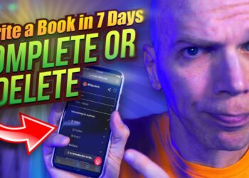 Can I Write a Book on My Phone in 7 Days?