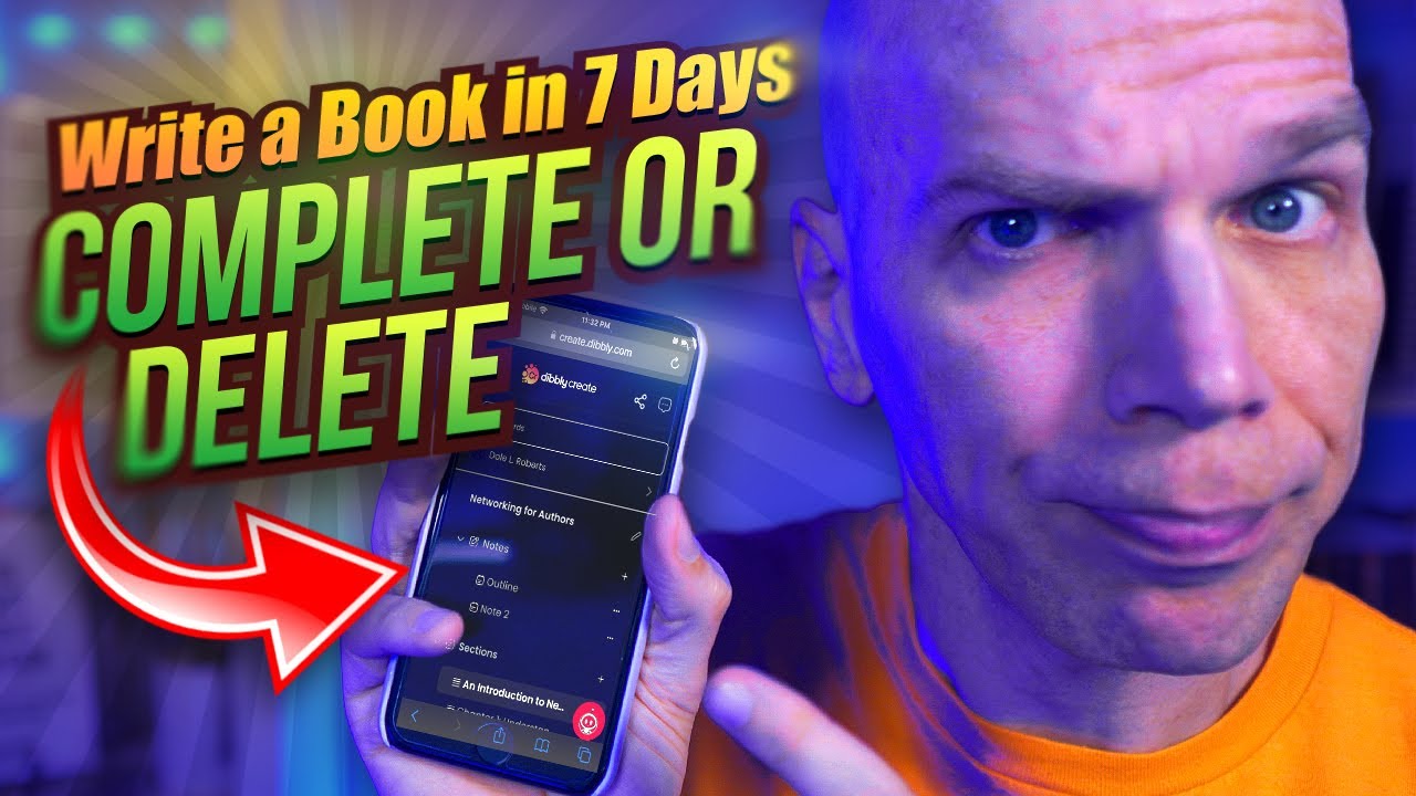 Can I Write a Book on My Phone in 7 Days?