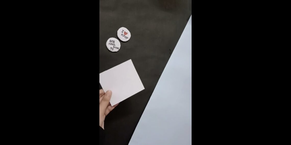 DIY BTS Badge For BTS Army #shorts