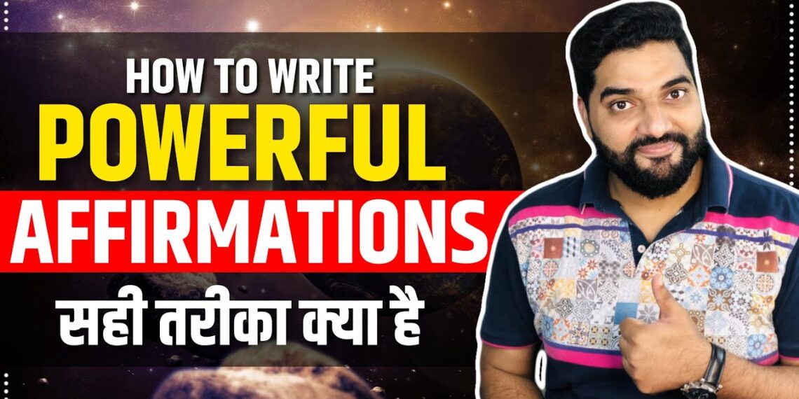 Right Technique To Write Affirmations Law of Attraction | Live Book Workshop by Amit Kumarr