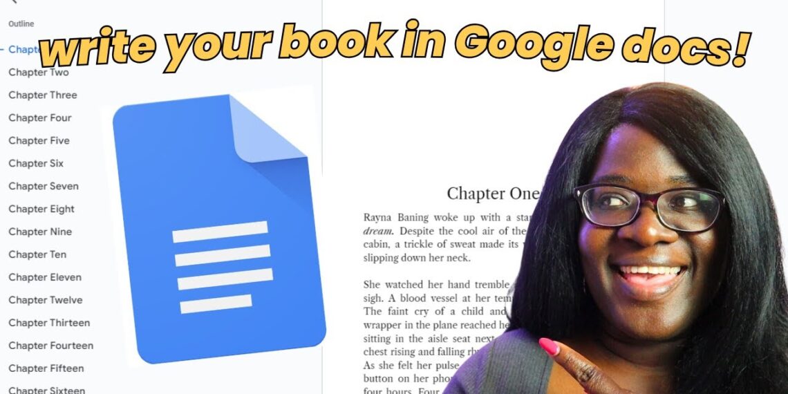 How to write a book in Google Docs – A STEP-BY-STEP GUIDE (2023)