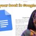 How to write a book in Google Docs – A STEP-BY-STEP GUIDE (2023)