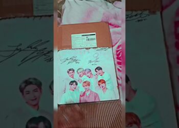 unboxing BTS cardboard💜/ from meesho #BTS #Armyforever #unboxing