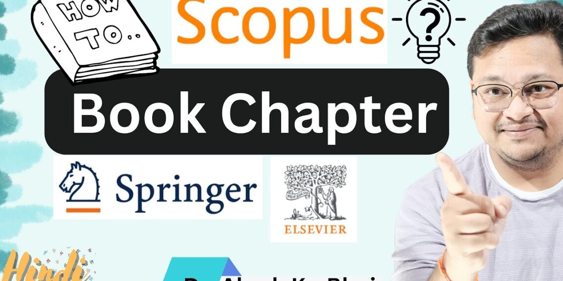 How to Write a Book Chapter? || Steps for writing a book chapter || Hindi