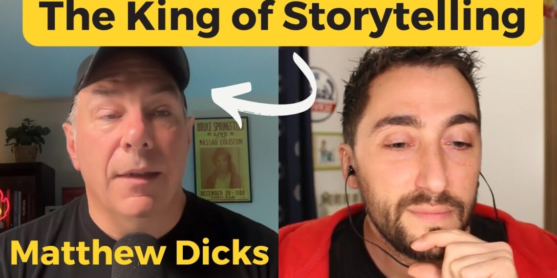 Matthew Dicks on Writing, Creativity, and Storytelling