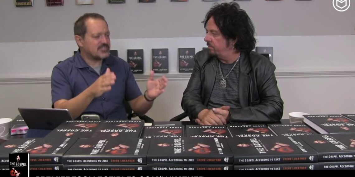 Steve Lukather Book Signing & Interview | “The Gospel According to Luke”