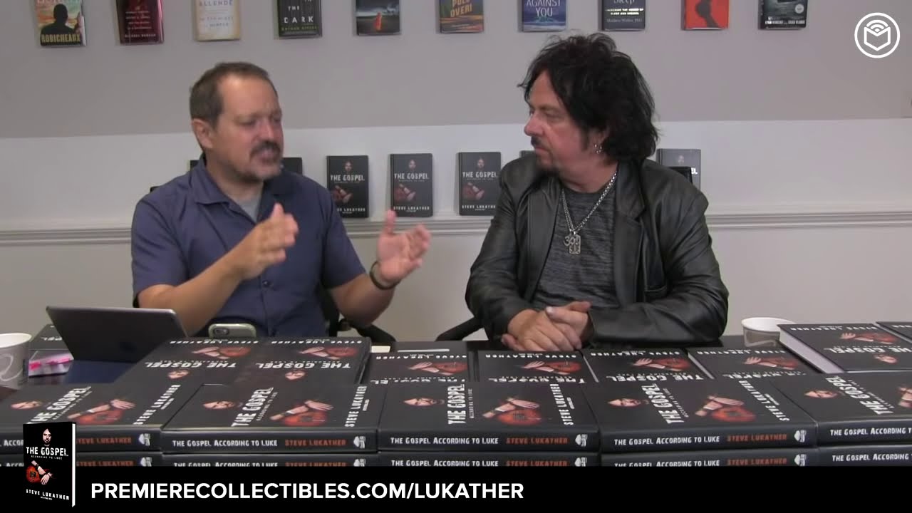 Steve Lukather Book Signing & Interview | “The Gospel According to Luke”